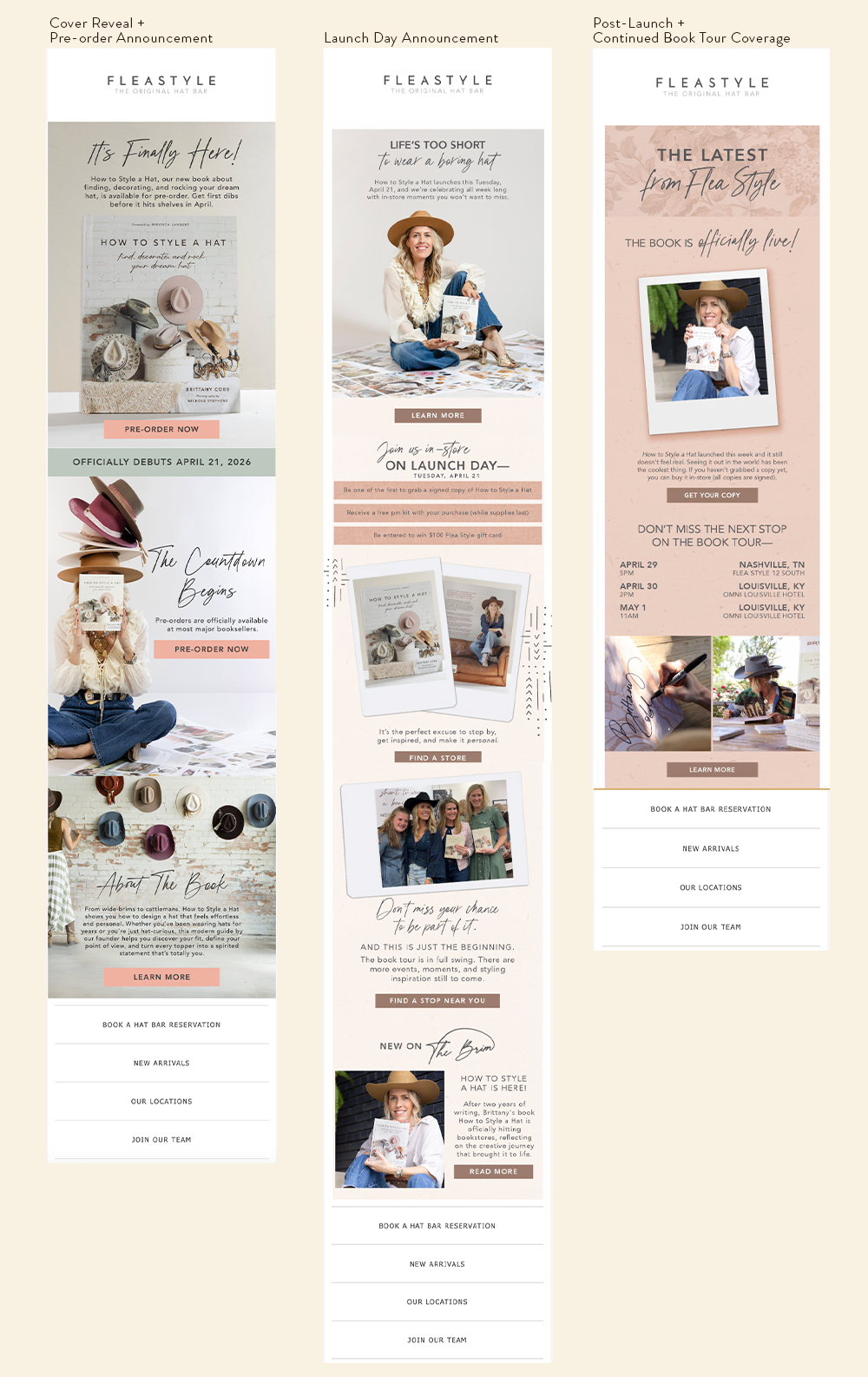 How to Style a Hat Book Launch